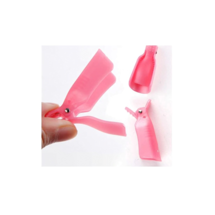 Halo soak-off clip roze voor verwijderen gellak