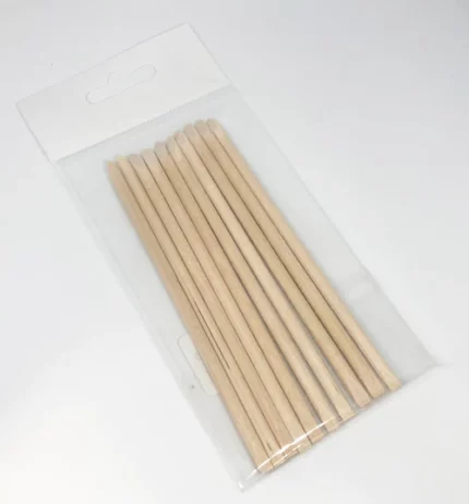 Manicure sticks hout 10cm