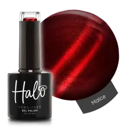 Halo gellak cat-eye rood - Malice