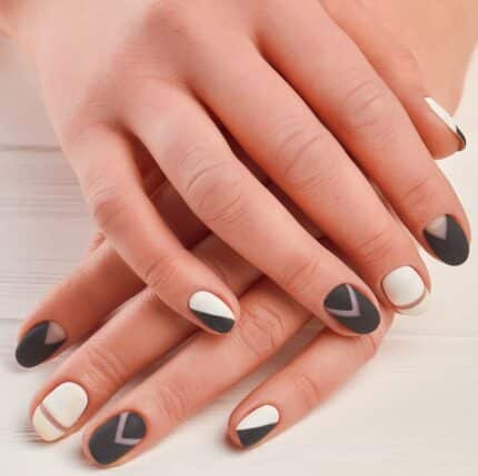 Matte top coat voor nagellak