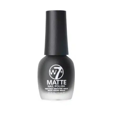 W7 nagellak mat zwart