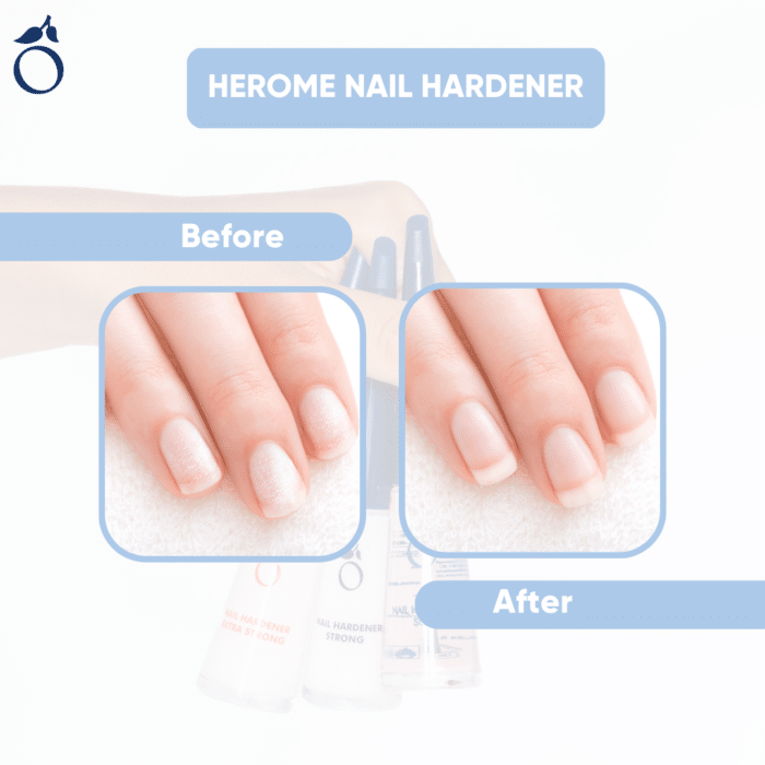 Herome nagelverharder Sensitive - Resultaat