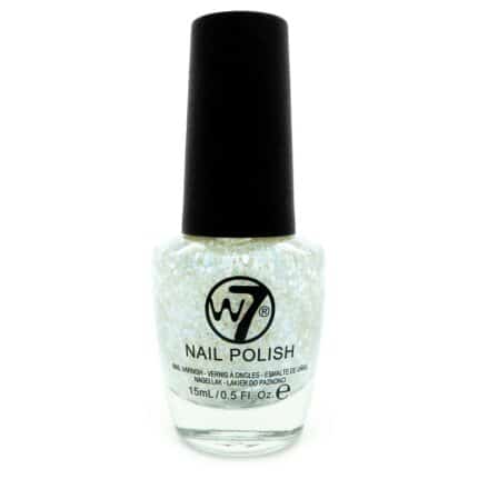 W7 nagellak wit glitter - White Wedding