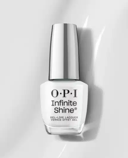 OPI Nagellak wit: Funny Bunny - Infinite Shine - Op de nagels