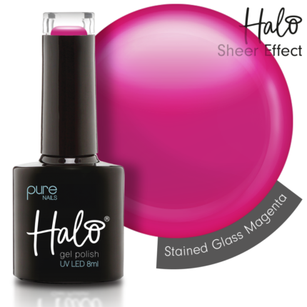 Halo gellak paars - Stained Glass Magenta