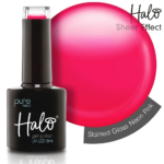 Halo gellak roze - Stained Glass Neon Pink