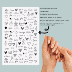 Nailart-nagelstickers-love