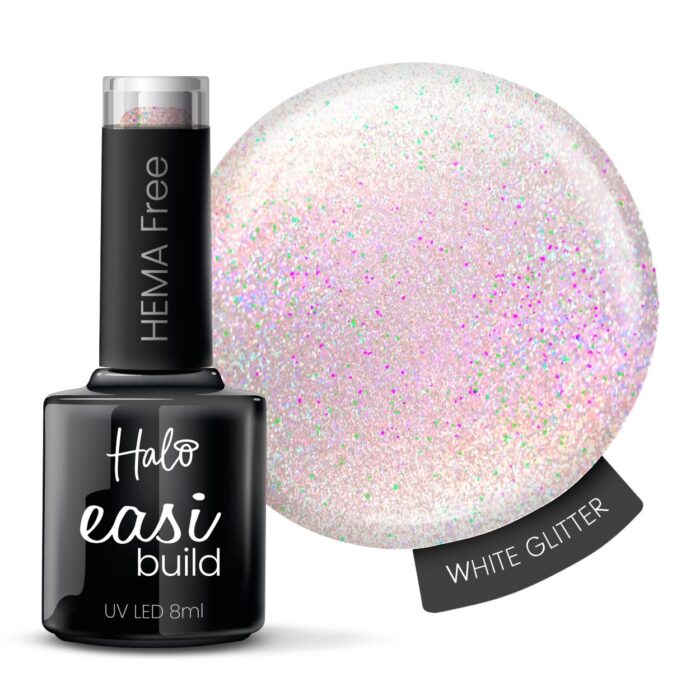 Halo Easibuild BIAB - Wit glitter