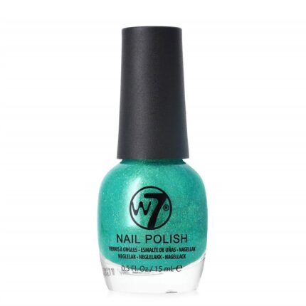 W7 nagellak groen glitter - Space Dust