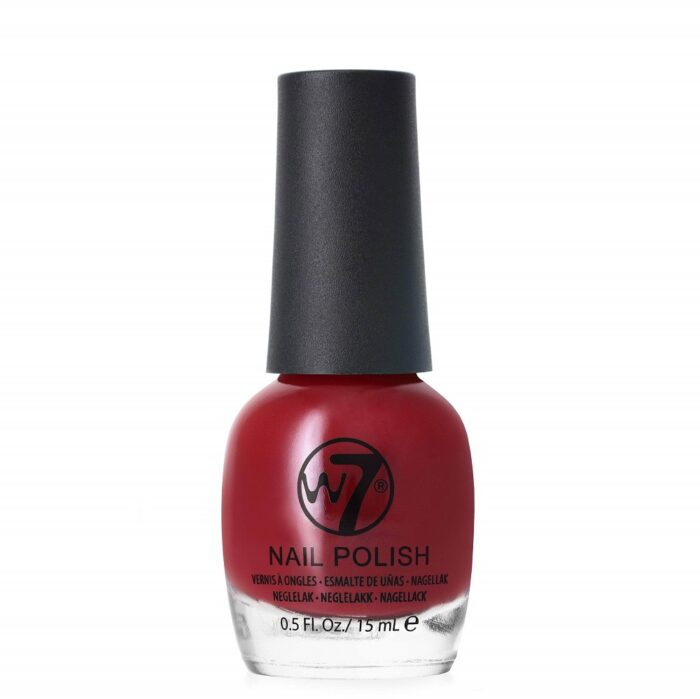 W7 nagellak rood - Crimson