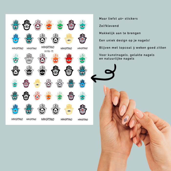Nailart stickers - Eyes