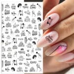 Nail art stickers - Lady Boss