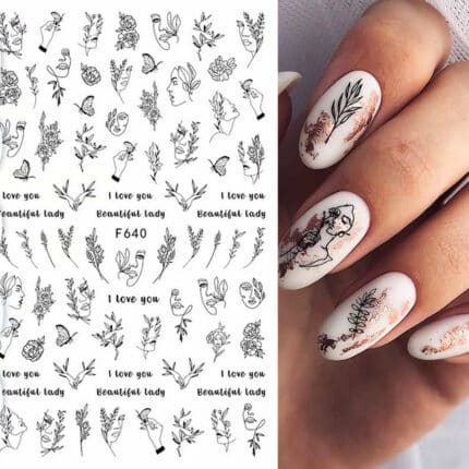 Nailart stickers - Nature