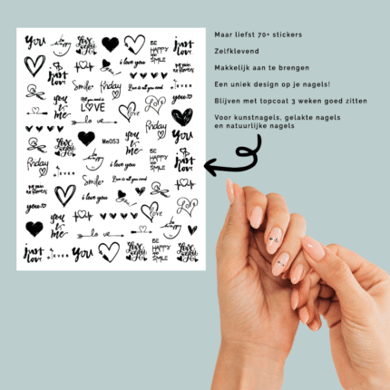 Nailart stickers Love