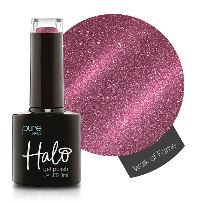 Halo cat-eye gellak roze - Walk of Fame