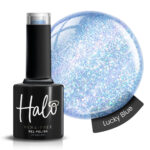 Halo gellak blauw sparkle - Lucky Blue