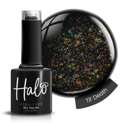 Halo gellak zwart sparkle - Til' Death