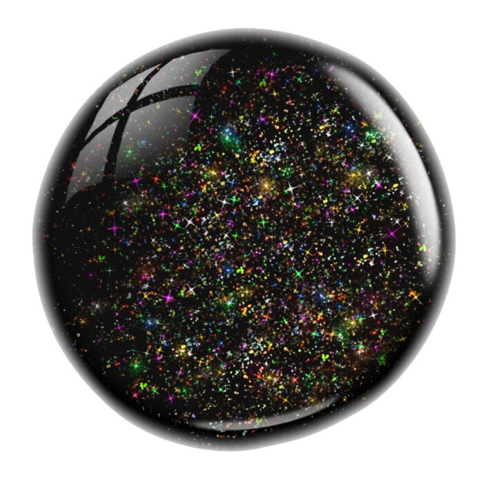 Halo gellak zwart sparkle - Til' Death - Afbeelding 2