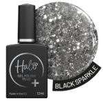 Halo gellak Plus zwart - Black Sparkle