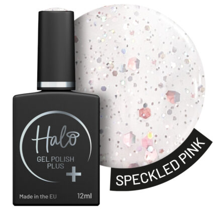 Halo gellak Plus transparant - Speckled Pink
