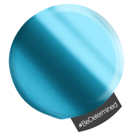Halo Chrome poeder blauw - #BeDetermined