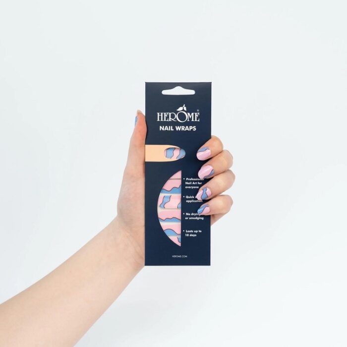Herome nagellak stickers - Pastel Waves - Afbeelding 3
