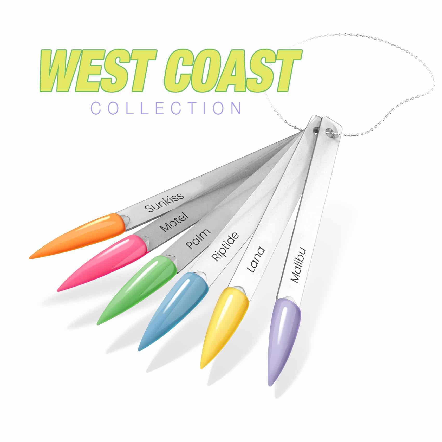 Colour pops Halo West Coast collectie